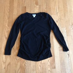 XS Old Navy Maternity V-Neck Sweater